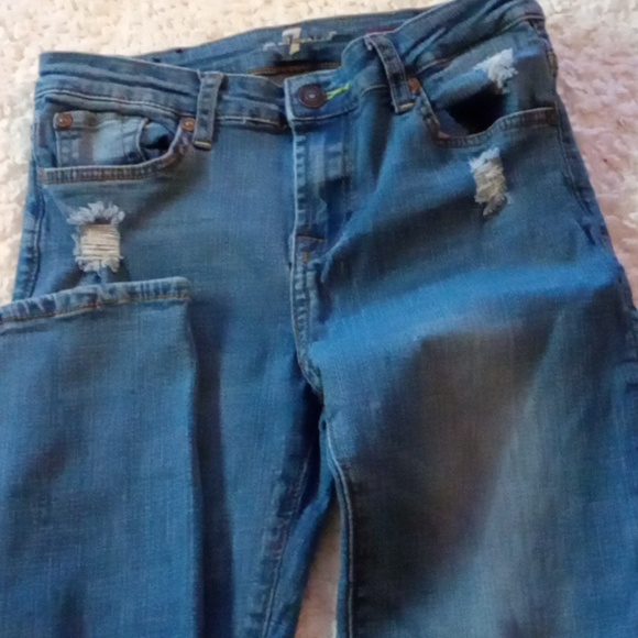 Girls stretchy jeans - Picture 1 of 2